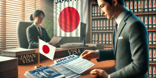 Submitting a Japan Visa Application at the Embassy